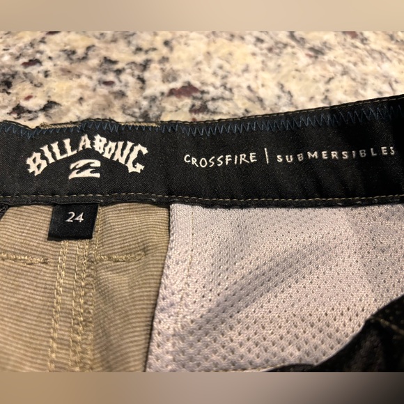 Billabong Submersibles Comfort Stretch Shorts Size 24 - Picture 4 of 6